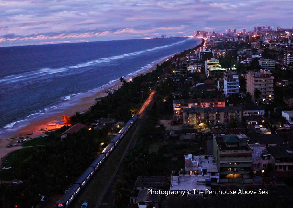 The Penthouse Above Sea Dehiwala-Mount Lavinia Exterior foto